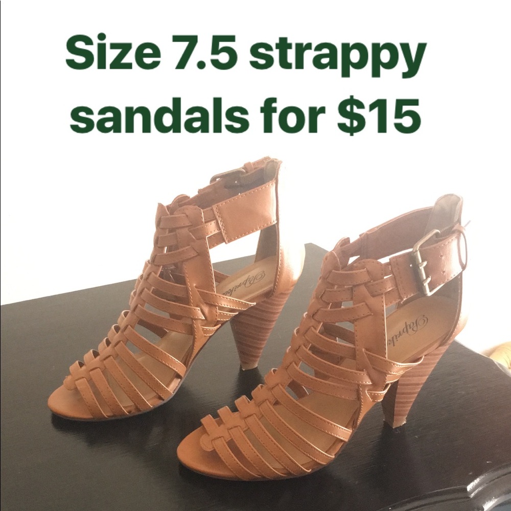 Tan sandals